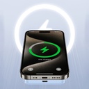 Wiwu Wi-P043 LED Işık Göstergeli Standlı Taşınabilir Magsafe Wireless Powerbank 10.000mAh 15W - 10