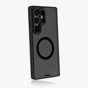 Samsung Galaxy S25 Ultra Uyumlu Kılıf Magsafe Şarj Özellikli Cam Arka Yüzey TPU Youngkit Gemstone Serisi Kapak - 7