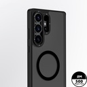 Samsung Galaxy S25 Ultra Uyumlu Kılıf Magsafe Şarj Özellikli Cam Arka Yüzey TPU Youngkit Gemstone Serisi Kapak - 8