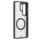 Samsung Galaxy S25 Ultra Uyumlu Kılıf M-safe Şarj Özellikli Cam Arka Yüzey TPU Youngkit Gemstone Serisi Kapak - 14