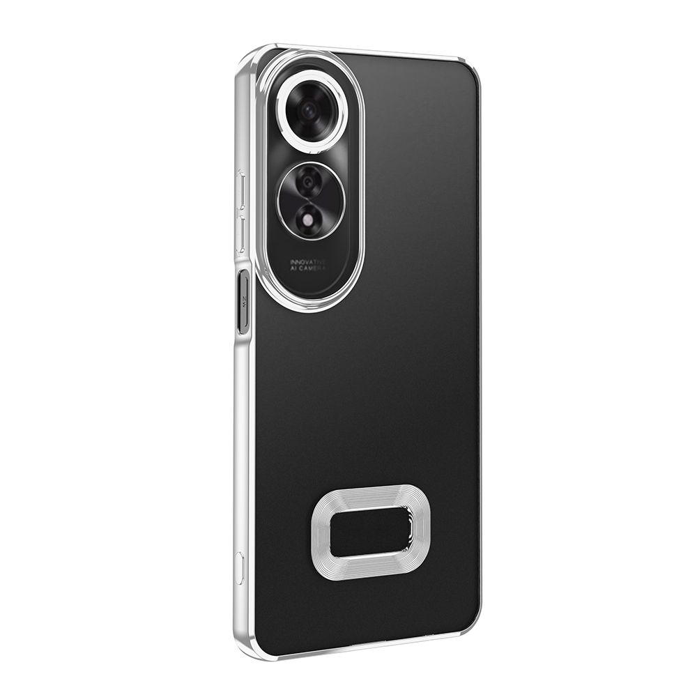 Oppo A60 Uyumlu Kılıf Kamera Korumalı Logo Gösteren Zore Omega Kapak - 5