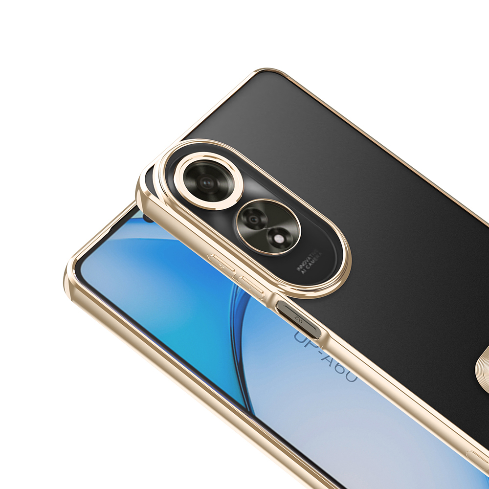 Oppo A60 Uyumlu Kılıf Kamera Korumalı Logo Gösteren Zore Omega Kapak - 11