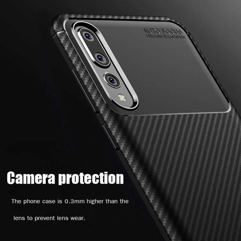 Huawei P20 Pro Uyumlu Kılıf Zore Negro Silikon Kapak - 4