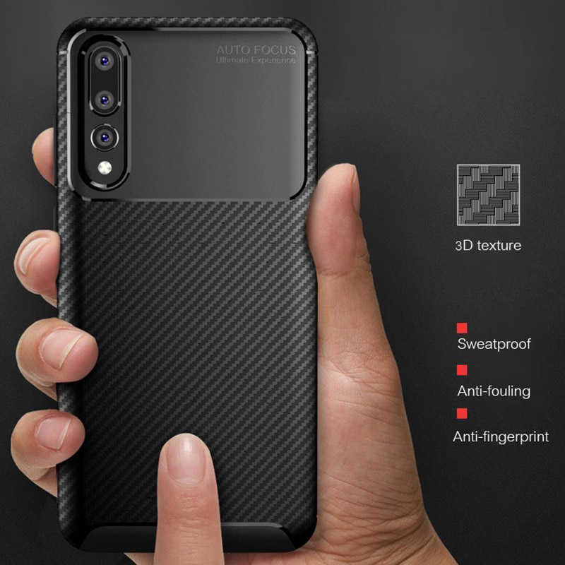 Huawei P20 Pro Uyumlu Kılıf Zore Negro Silikon Kapak - 6