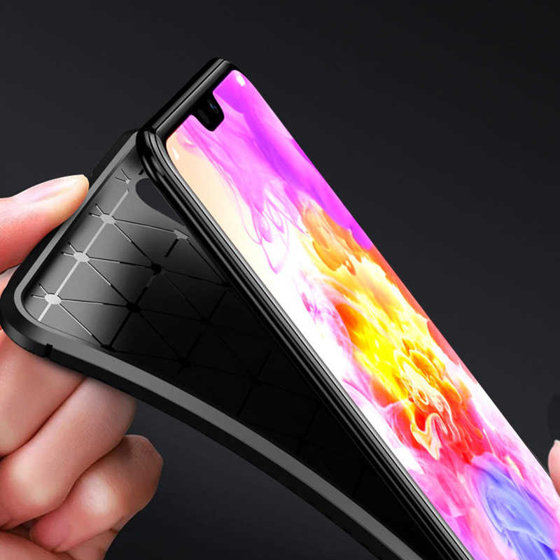 Huawei P20 Pro Uyumlu Kılıf Zore Negro Silikon Kapak - 7