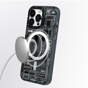 Apple iPhone 16 Pro Uyumlu Kılıf Magsafe Şarj Özellikli Kamera Denetim Butonlu Youngkit Technology Serisi Kapak - 7