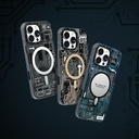 Apple iPhone 16 Pro Uyumlu Kılıf Magsafe Şarj Özellikli Kamera Denetim Butonlu Youngkit Technology Serisi Kapak - 11