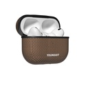 Apple Airpods Pro 2 Uyumlu Kılıf Magsafe Şarj Özellikli Aramid Fiber Youngkit 1500D Kevlar Extreme Wing Serisi Kapak - 3