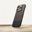 Apple iPhone 15 Pro Max Uyumlu Kılıf Magsafe Şarj Özellikli Karbon Fiber Tasarımlı Benks Prestige ArmorAir Kevlar Kapak - 5