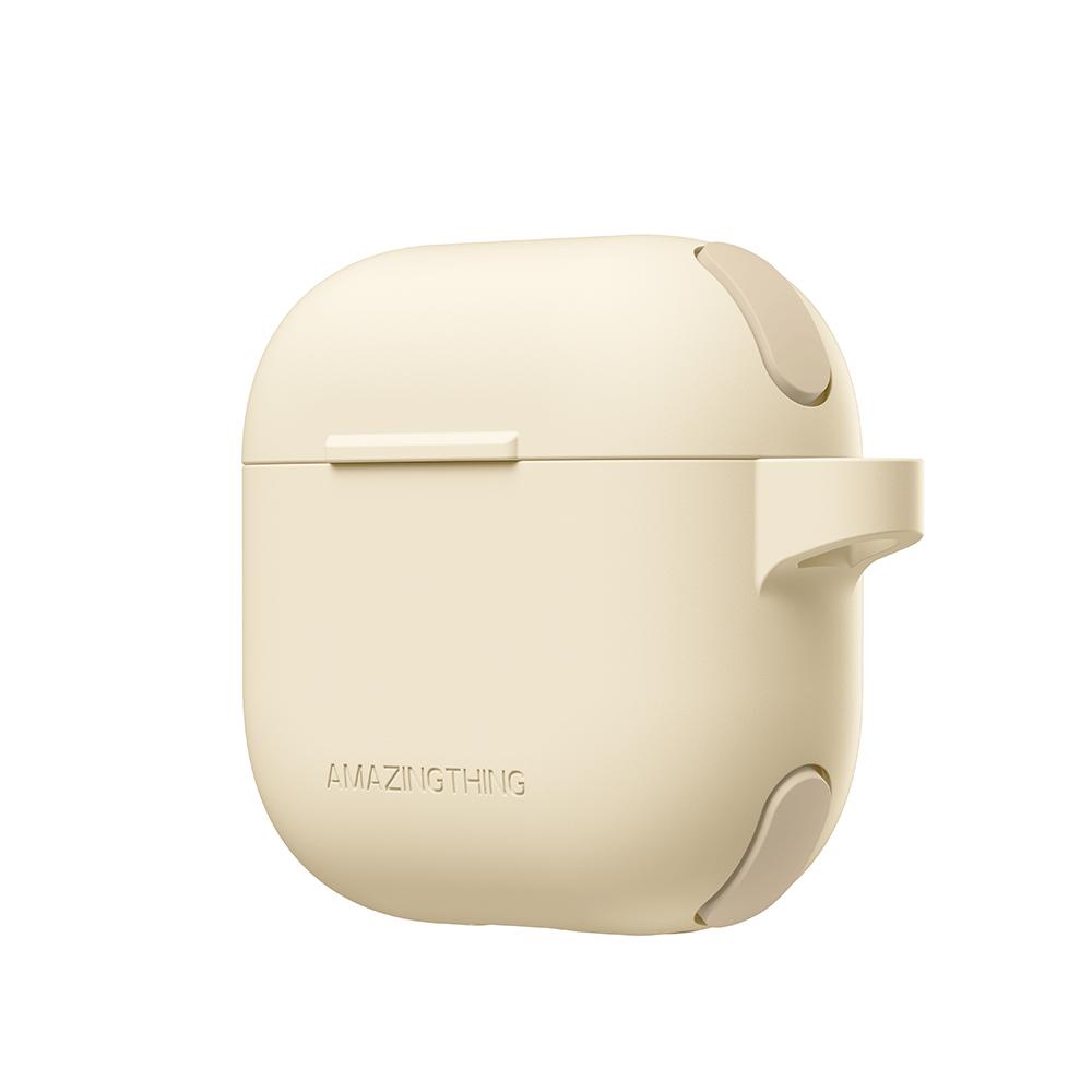 Apple Airpods 4 Uyumlu Kılıf Airbag Köşe Tasarımlı Amazingthing Omni Serisi Silikon Kapak - 5