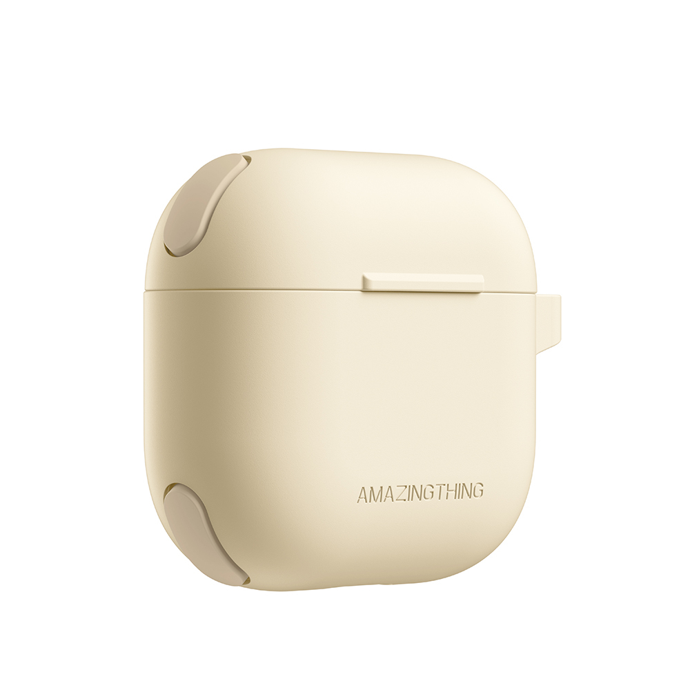 Apple Airpods 4 Uyumlu Kılıf Airbag Köşe Tasarımlı Amazingthing Omni Serisi Silikon Kapak - 6