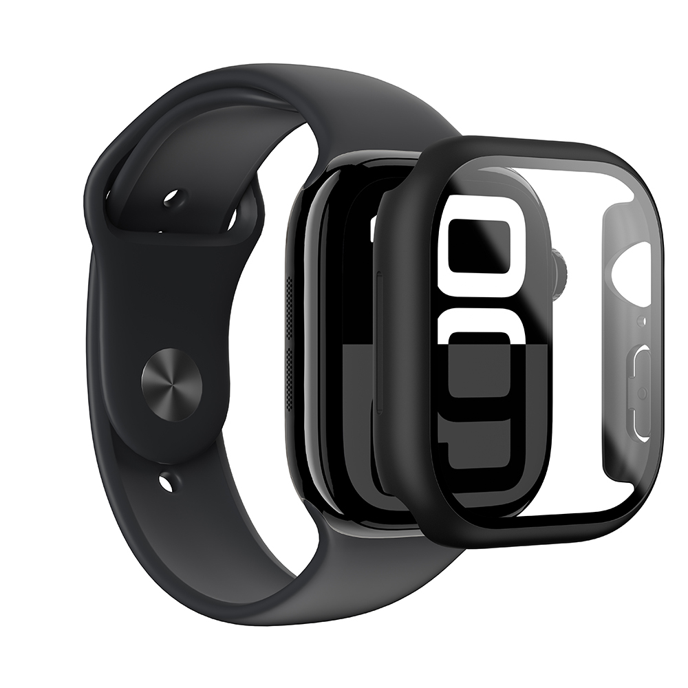 Apple Watch 10 46mm Uyumlu Radix Minimal FullGuard Sert PC Kasa ve Ekran Koruyucu - 4