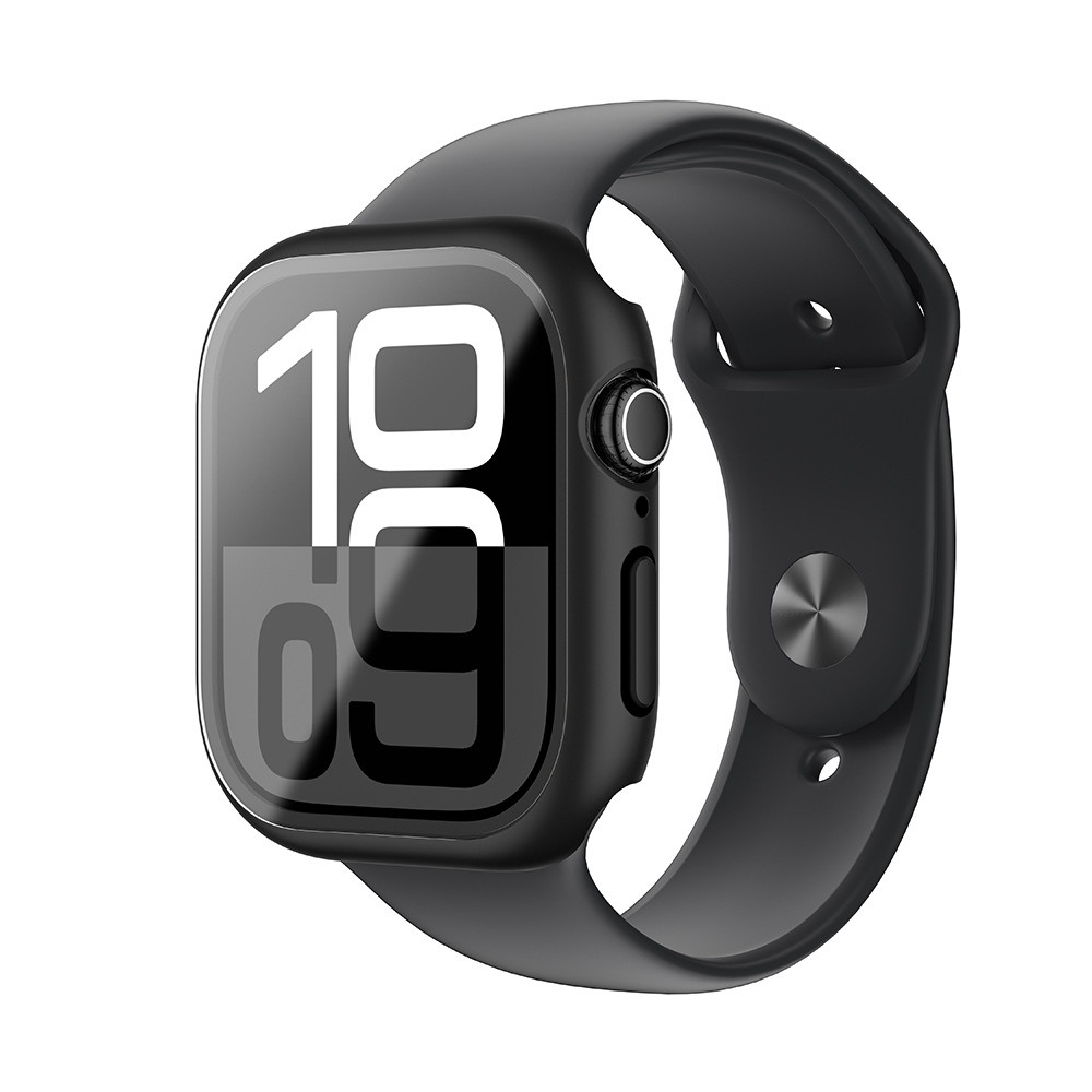 Apple Watch 10 46mm Uyumlu Radix Minimal FullGuard Sert PC Kasa ve Ekran Koruyucu - 5