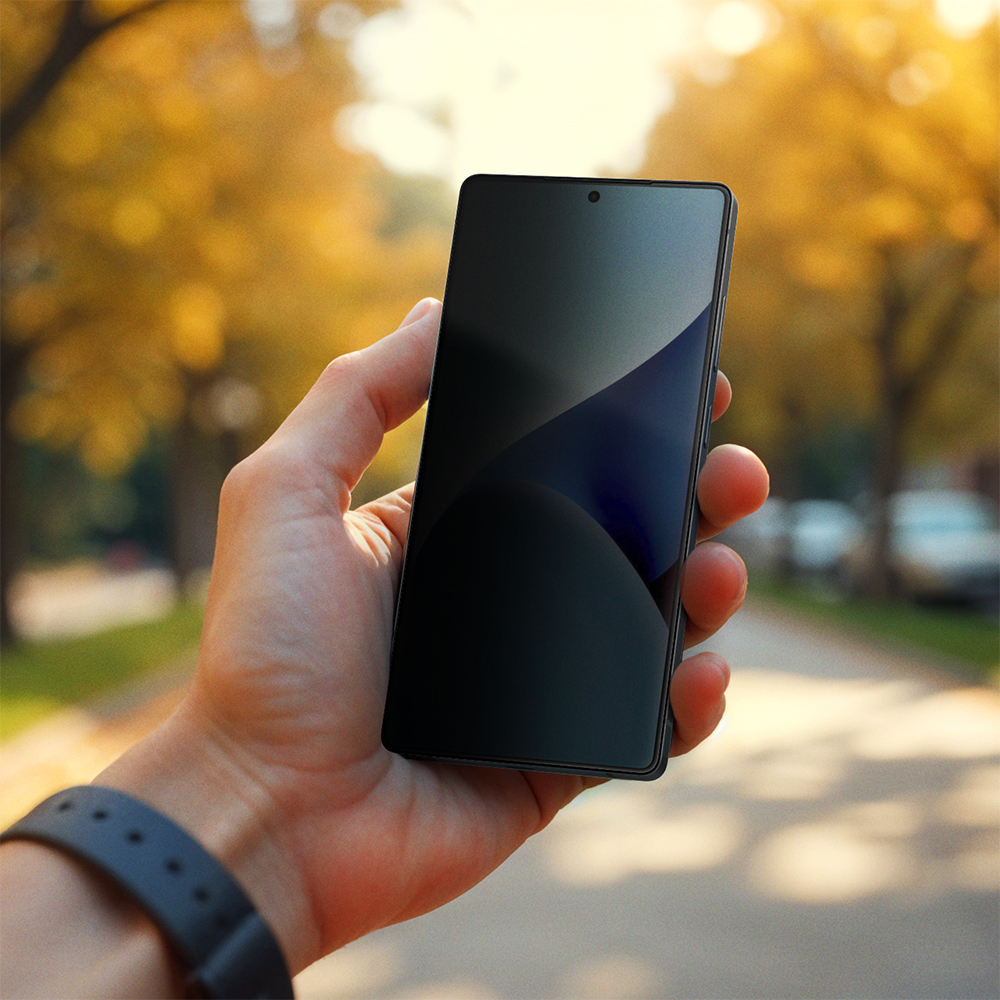 Samsung Galaxy S25 Plus Uyumlu Amazingthing Radix Privacy Parmak İzi Bırakmayan Temperli Cam Ekran Koruyucu - 6