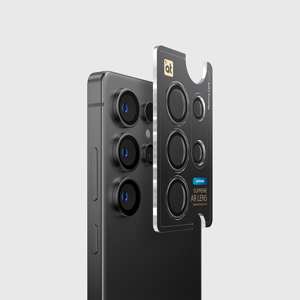 Samsung Galaxy S25 Ultra Uyumlu Amazingthing Titan Safir Kamera Lens Koruyucu + Kolay Uygulama Aparatlı - 4