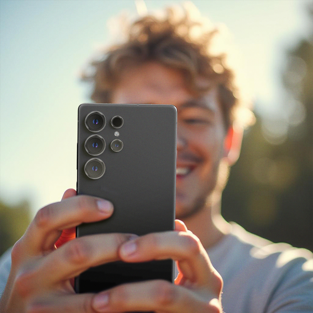 Samsung Galaxy S25 Ultra Uyumlu Amazingthing Titan Safir Kamera Lens Koruyucu + Kolay Uygulama Aparatlı - 6