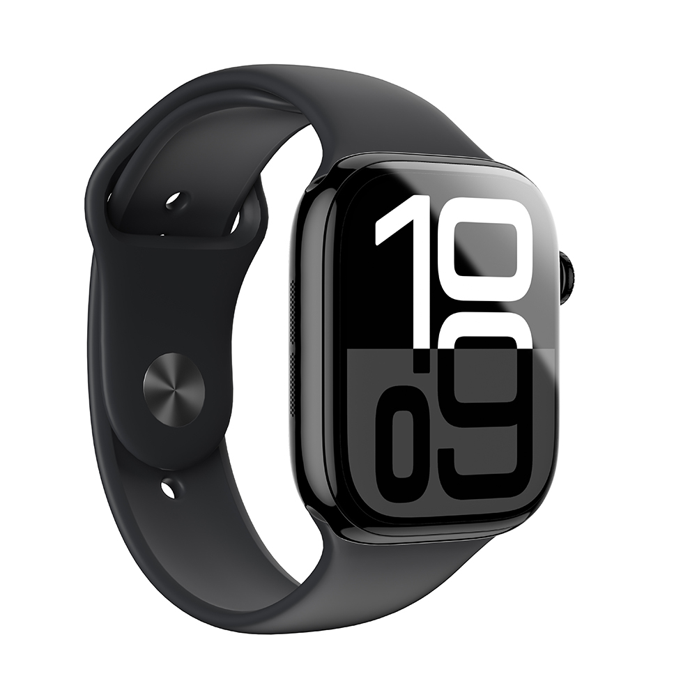 Apple Watch 10 46mm Uyumlu Amazingthing Radix Protective Parmak İzi Bırakmayan HD Ekran Koruyucu Film + Kolay Uygulama Aparatı - 4