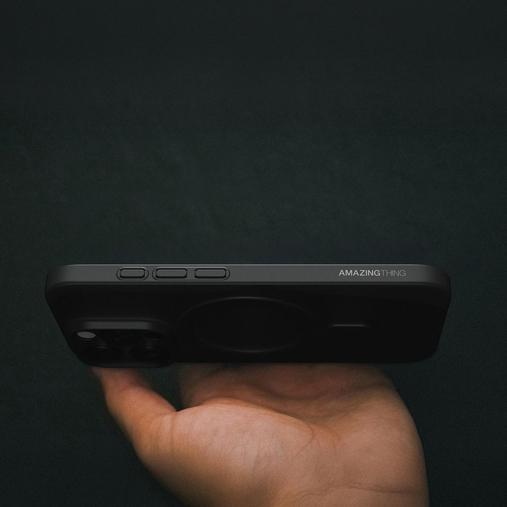 Apple iPhone 16 Pro Max Uyumlu Kılıf M-safe Şarj Özellikli Amazingthing Minimal Air Serisi Kapak - 9