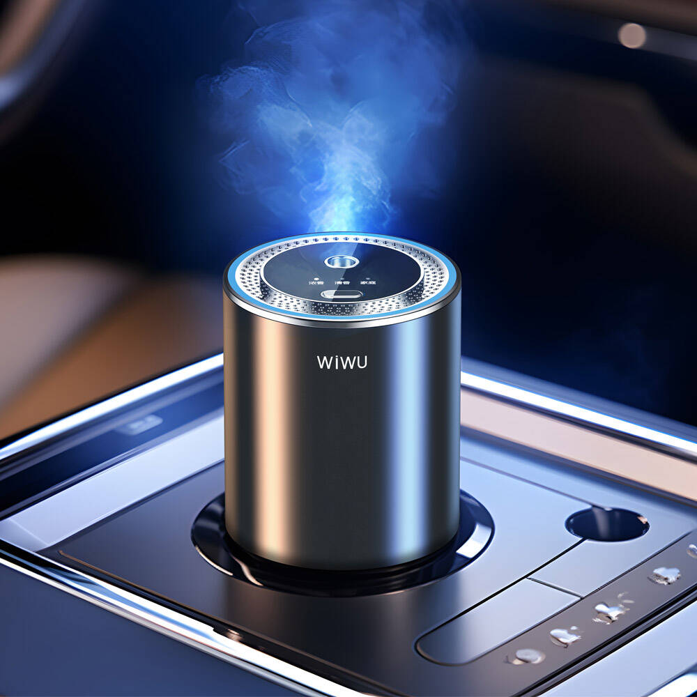 Wiwu AR-001 Hava Nemlendirici ve Temizleyici Akıllı Araç Koku Makinesi - 1