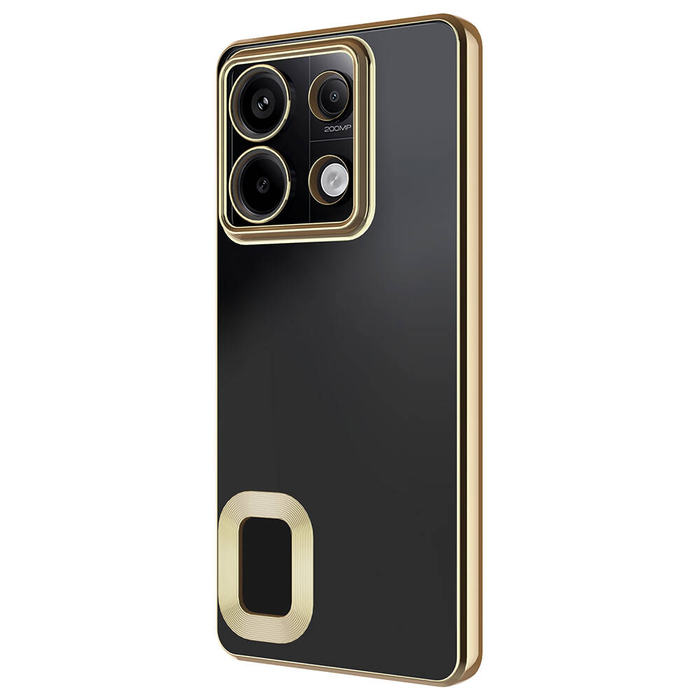 Xiaomi Redmi Note 13 Pro 5G Uyumlu Kılıf Kamera Korumalı Logo Gösteren Zore Omega Kapak - 1