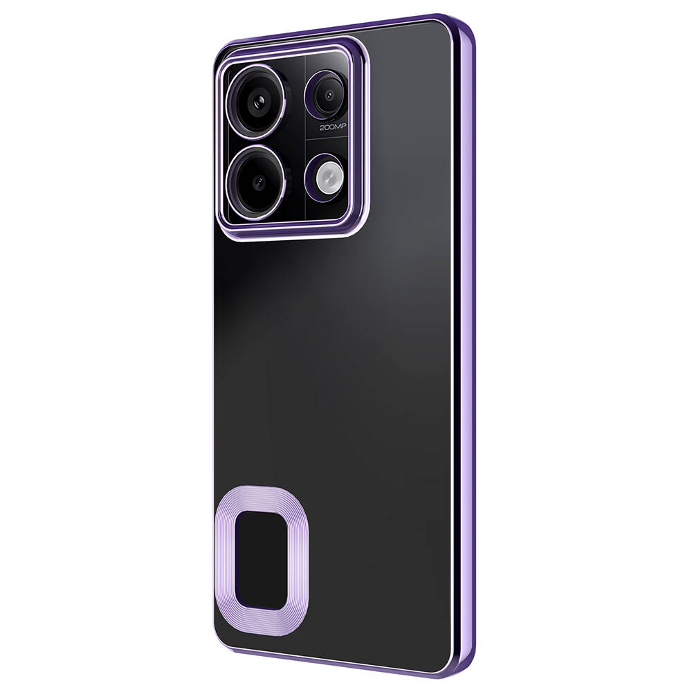 Xiaomi Redmi Note 13 Pro 5G Uyumlu Kılıf Kamera Korumalı Logo Gösteren Zore Omega Kapak - 3