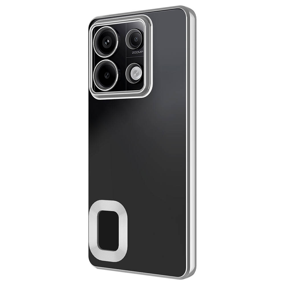 Xiaomi Redmi Note 13 Pro 5G Uyumlu Kılıf Kamera Korumalı Logo Gösteren Zore Omega Kapak - 4