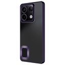 Xiaomi Redmi Note 13 Pro 5G Uyumlu Kılıf Kamera Korumalı Logo Gösteren Zore Omega Kapak - 7