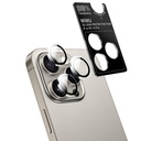 Apple iPhone 15 Uyumlu Wiwu Wi-IP002 2in1 Temperli Cam Ahize Toz Önleyici Ekran Koruyucu ve Kamera Lens Koruyucu Set - 3