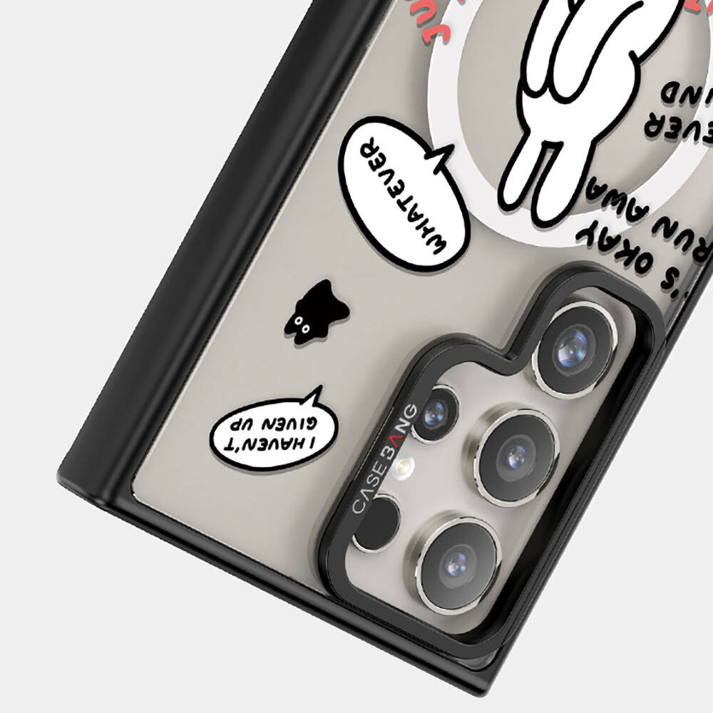 Samsung Galaxy S24 Ultra Uyumlu Magsafe Şarj Özellikli Casebang Chill Out Serisi Mıknatıslı Arka Panel - 2