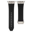 Apple Watch 44mm Uyumlu Zore KRD-113 Spor Görünümlü Silikon Kordon - 8
