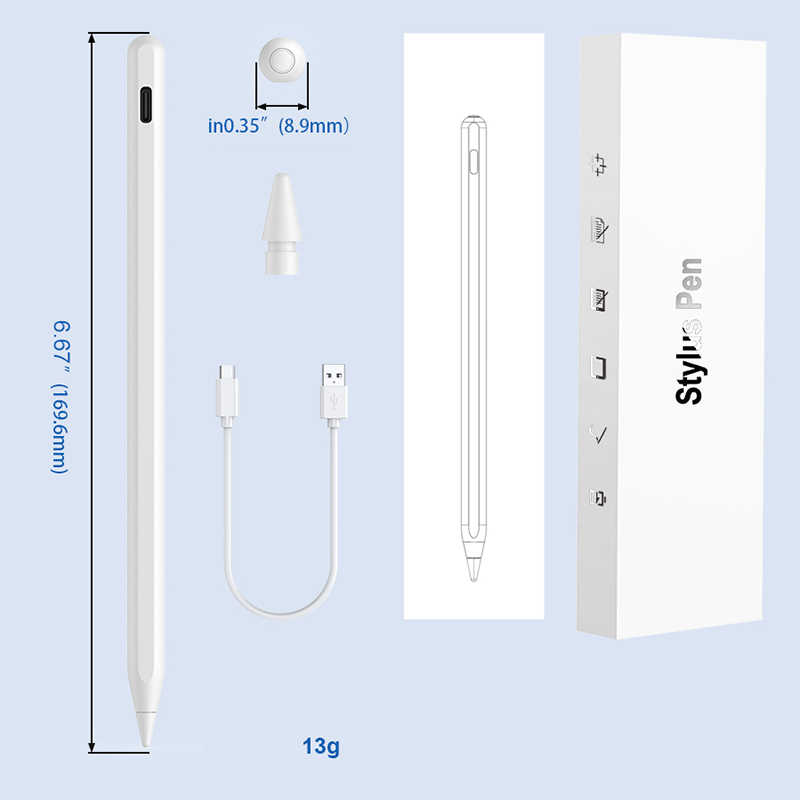 Zore Yeni Seri Pencil 16 Stylus Dokunmatik Tablet Kalemi - 2