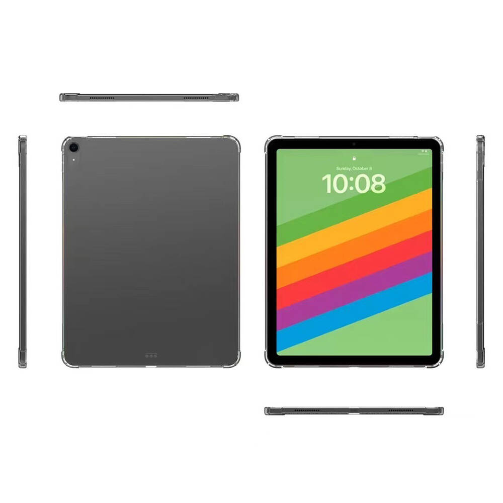 Apple iPad Air 11 2025 M3 Kılıf Zore Tablet Nitro Anti Shock Silikon Kapak - 3