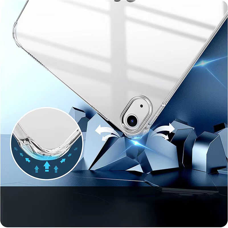 Apple iPad 11.Nesil 2025 Kılıf Zore Tablet Nitro Anti Shock Silikon Kapak - 4