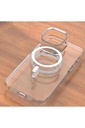 Apple iPhone 14 Pro Uyumlu Kılıf Zore Wireless Şarj Özellikli Şeffaf Efsane Kapak