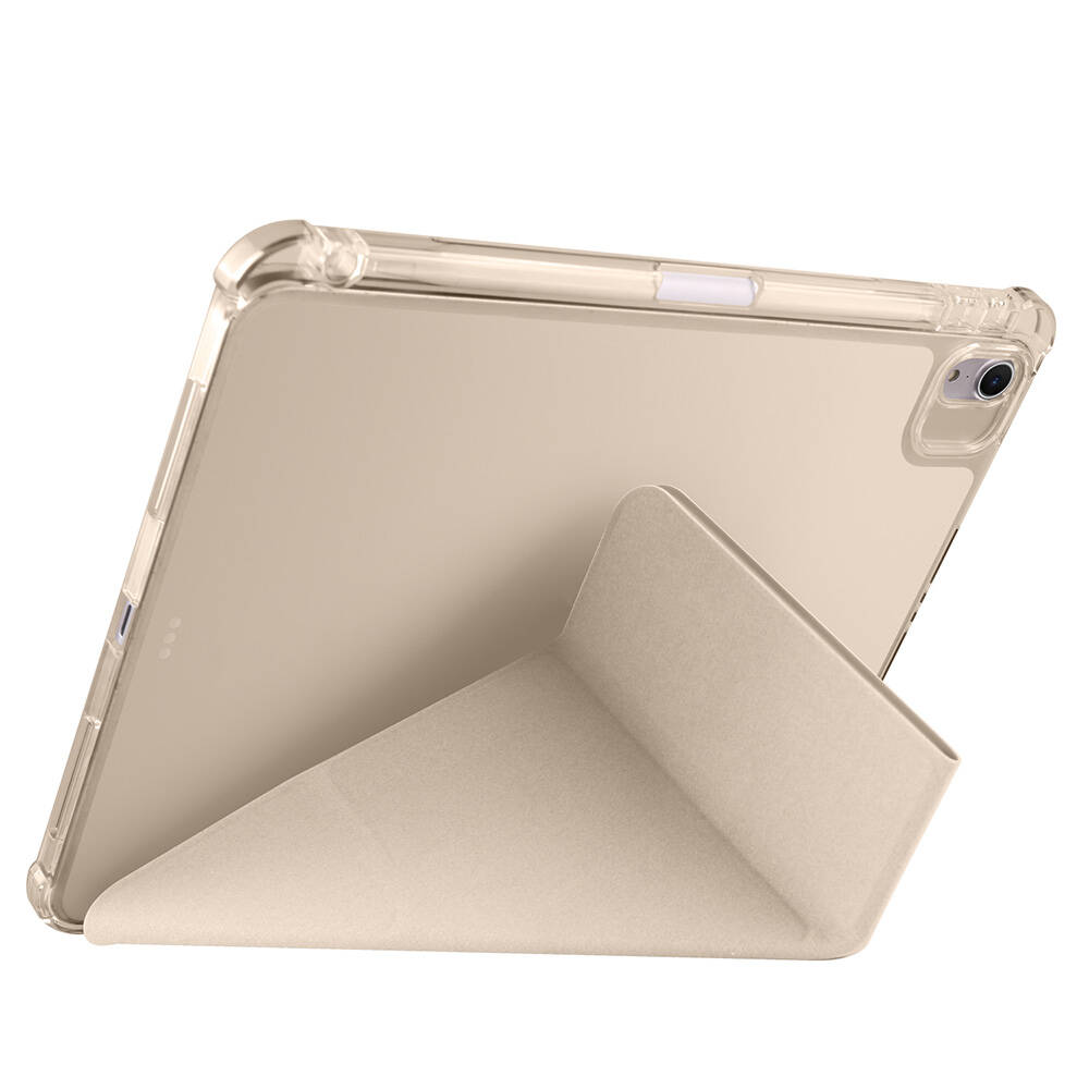 Apple iPad Air 11 2025 M3 Kılıf Zore Tri Folding Kalem Bölmeli Standlı Kılıf - 7