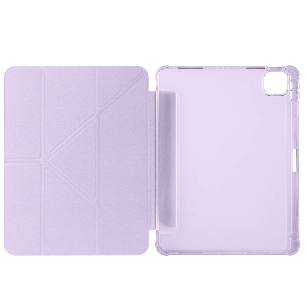Apple iPad Air 11 2025 M3 Kılıf Zore Tri Folding Kalem Bölmeli Standlı Kılıf - 14