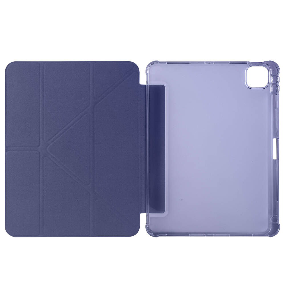 Apple iPad Air 11 2025 M3 Kılıf Zore Tri Folding Kalem Bölmeli Standlı Kılıf - 15