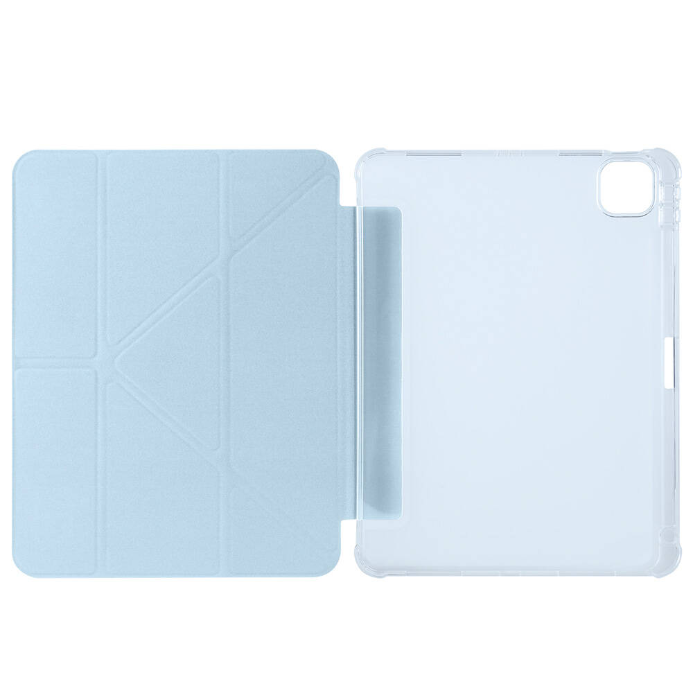 Apple iPad Air 11 2025 M3 Kılıf Zore Tri Folding Kalem Bölmeli Standlı Kılıf - 16