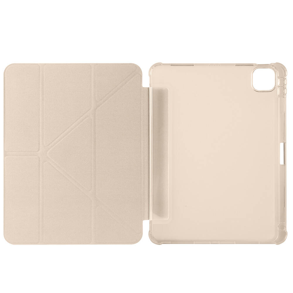 Apple iPad Air 11 2025 M3 Kılıf Zore Tri Folding Kalem Bölmeli Standlı Kılıf - 18