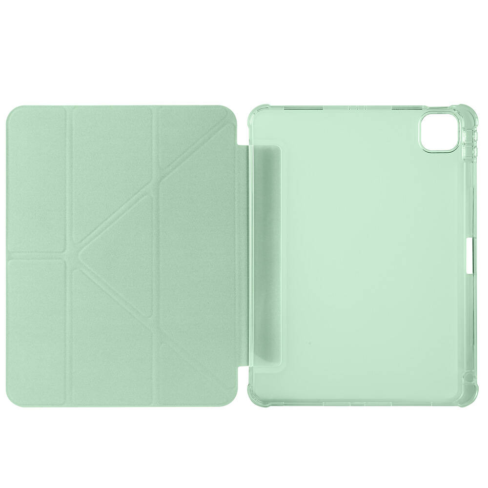 Apple iPad Air 11 2025 M3 Kılıf Zore Tri Folding Kalem Bölmeli Standlı Kılıf - 20