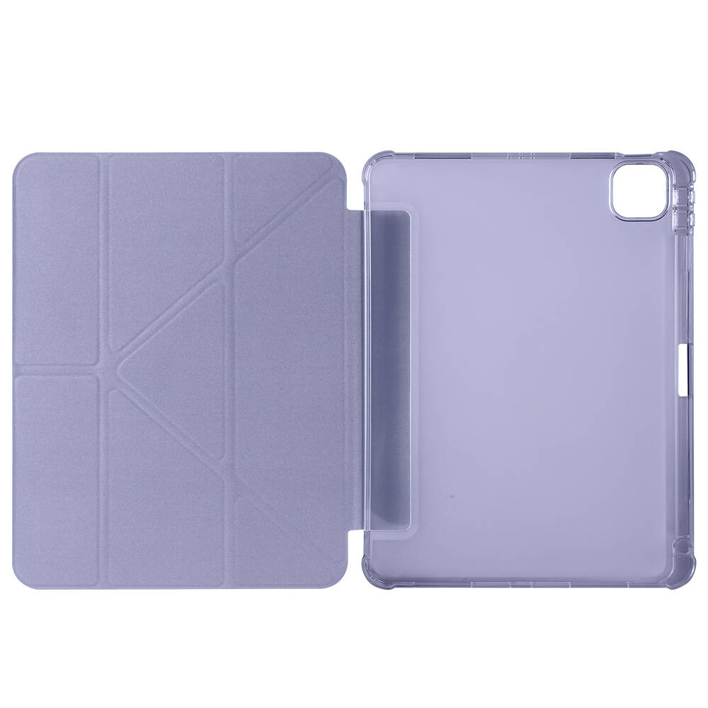 Apple iPad Air 11 2025 M3 Kılıf Zore Tri Folding Kalem Bölmeli Standlı Kılıf - 23