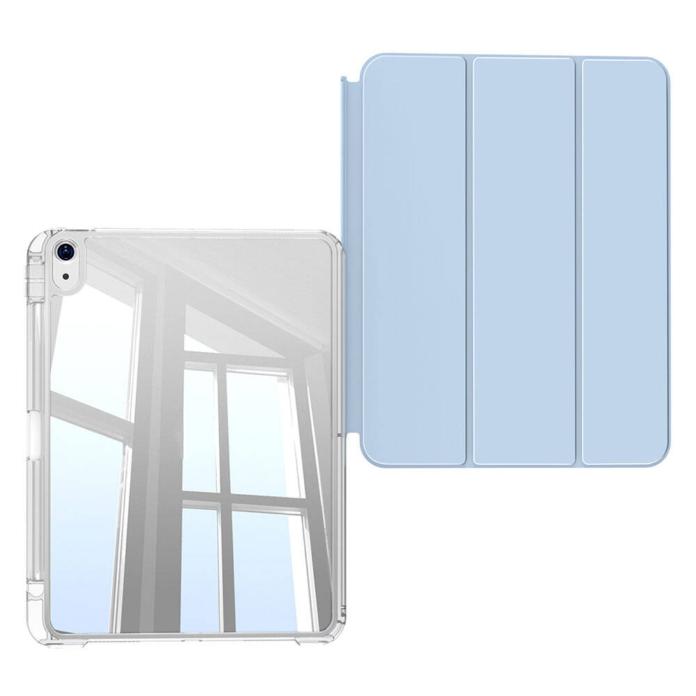Apple iPad Air 11 2025 M3 Kılıf Magnetik Ayrılabilen Airbagli Zore Sliding Tablet Kılıfı - 10