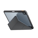 Apple iPad Air 11 2025 M3 Kılıf SkinArma Kabartma Baskı Tasarımlı 360 Tam Koruma Arkası Şeffaf Standlı Gamma Kılıf - 8