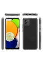 Samsung Galaxy A03 Uyumlu Kılıf Zore 2mm Anti Shock Silikon