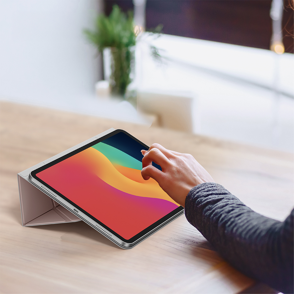 Apple iPad Air 11 2025 M3 Amazingthing Matte Pro Mag Folio Katlanabilir Magnetik Standlı Kılıf - 17