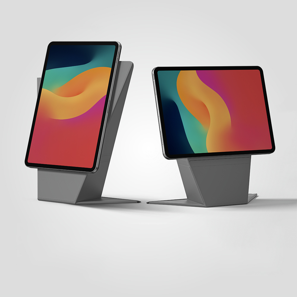 Apple iPad Air 11 2025 M3 Amazingthing Matte Pro Mag Folio Katlanabilir Magnetik Standlı Kılıf - 25