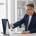 Apple iPad Air 11 2025 M3 Amazingthing Matte Pro Mag Folio Katlanabilir Magnetik Standlı Kılıf - 27