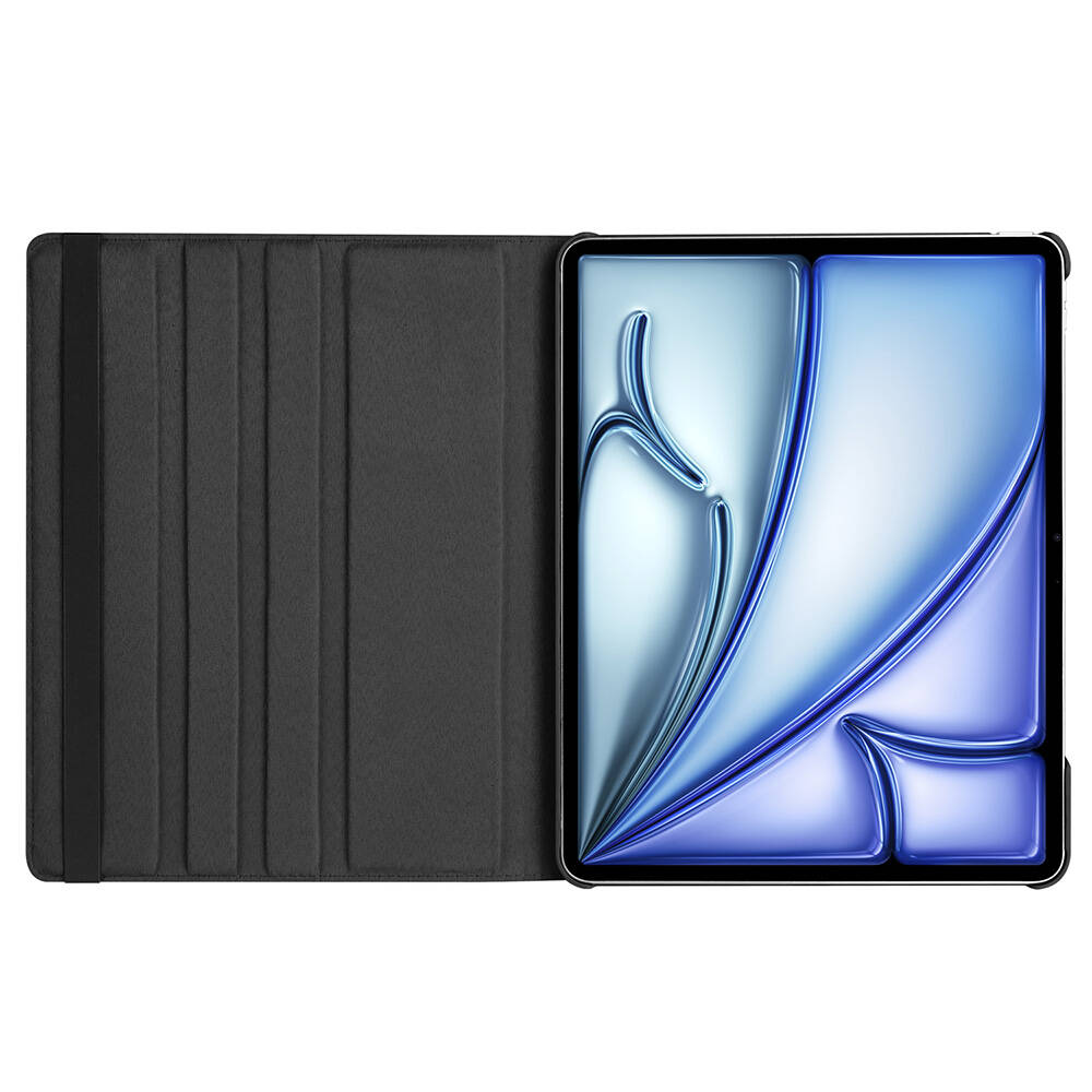 Apple iPad Air 13 2025 M3 Zore Dönebilen Standlı Kılıf - 5