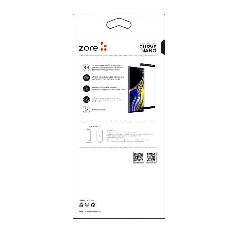 Apple iPhone 6 Uyumlu Zore 3D Short Curve Nano Ekran Koruyucu - 1