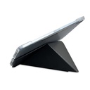 Apple iPad Air 13 2025 M3 Raptic Clear Folio Airbagli Şeffaf Kapaklı Katlanabilir Standlı Kılıf - 3
